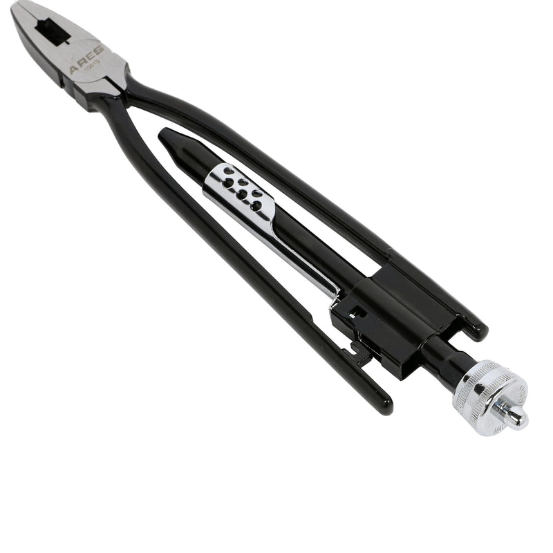 ARES 10010-9-Inch Safety Wire Twister Pliers – Durable Untwist Tool Grips, Twists, and Cuts Stainless Steel Safety Wire on Vehicles, Machinery, and Aircraft 9-Inch Safety Wire Twisting Pliers