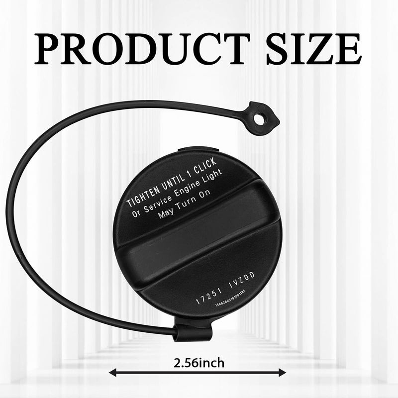  [AUSTRALIA] - Beypovk Gas Cap, Fuel Cap Replacement OEM #17251-3JA0A 17251-9BD0E, Car Accessories Fuel Tank Filler Cap Compatible with Nissan, Frontier, Murano, Altima, Infiniti （Black) black