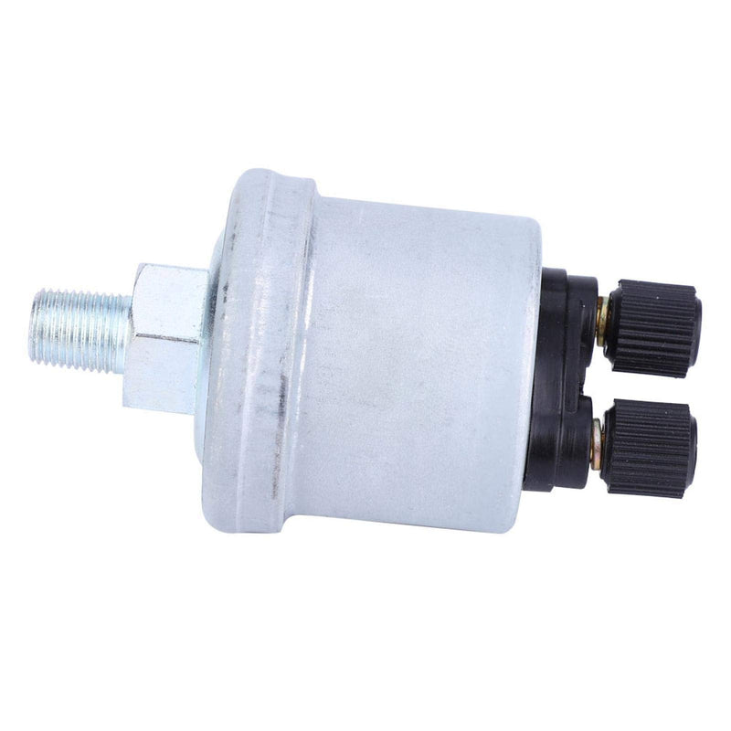 Oil Pressure Sender, VDO Oil Pressure Sending Unit 0-10 Bar, 1/8-27 NPTF Thread Oil Pressure Sensor Sender for VDO Measurement and Control