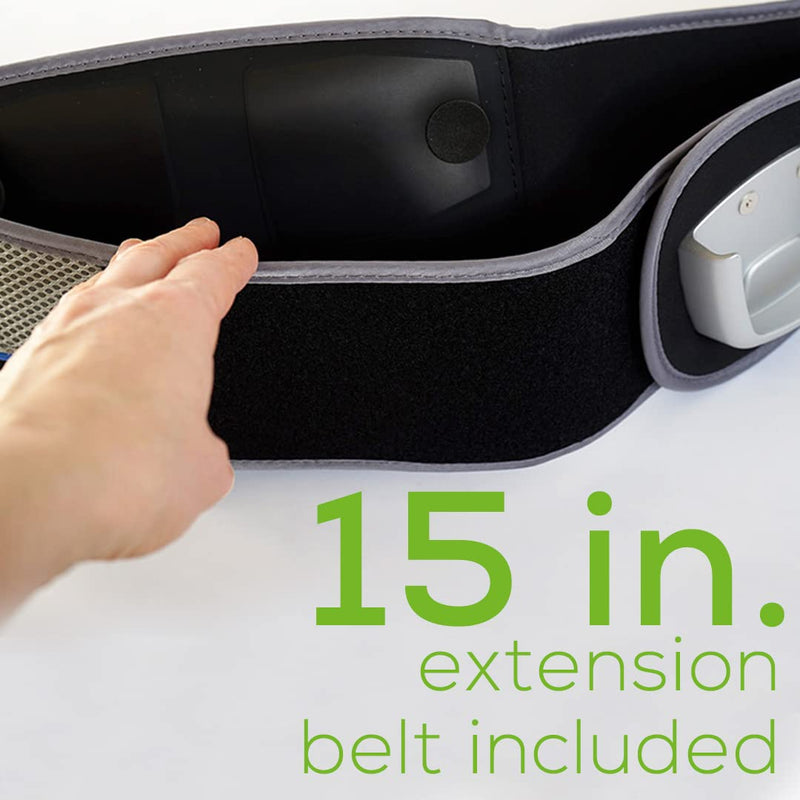 Beurer EM38 Lower Back Pain Relief Belt, TENS Unit Muscle Stimulator | 4 Electrodes | Adjustable & Breathable | Women & Men | Fits 30”-55” Waist | Lower Back Support, Lumbar Support, Back Brace Belt EM38 - TENS Back