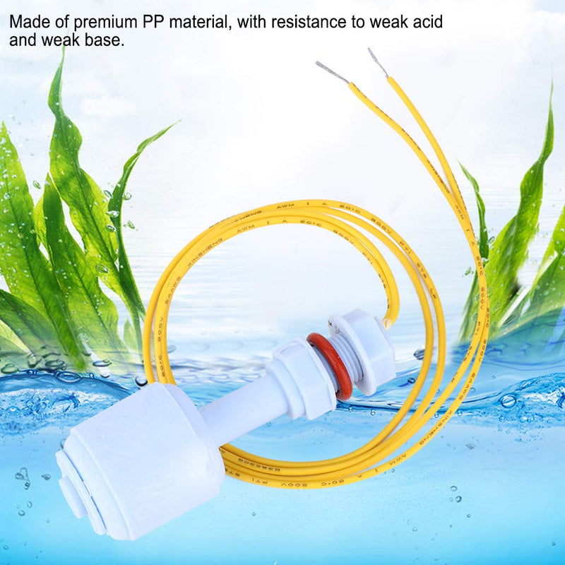 5pcs PP Float Switch，P5210 PP Plastic Float Switch Water Tank Pool Liquid Level Sensor Controller Blue