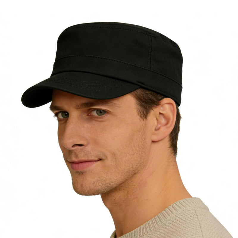Effective 99.99% Anti R.adiation Cap E.M.F Protection Hat Shielding WiFi 5G Hat Black, 51-61cm/21-24in One Size Black2-flat Cap