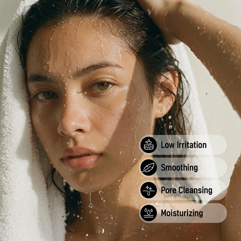 Dr.Piel Skincare Filtered Shower Head | Advanced Purifier for Sensitive Skin & Brittle Hair, Dual Spray Modes with Clinically Proven Pore Cleansing, Handheld Unit Ato Showerhead
