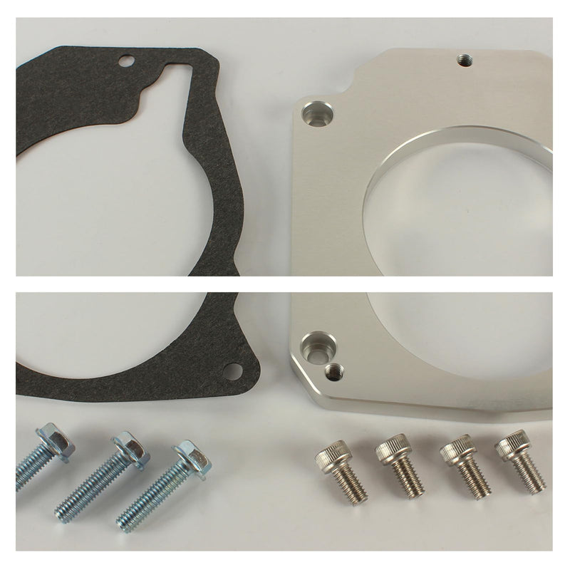 LS3 4 Bolt Intake to LS1 3 Bolt Throttle Body Adapter for Drive By Wire 551567 Compatible with TB DBW LS2 LH6 L92 L76 LY2 LY5 LY6 LC9 LFA LH8 LMG L98 L9H L20 L94 LZ1 L99 L96 LC8 L77