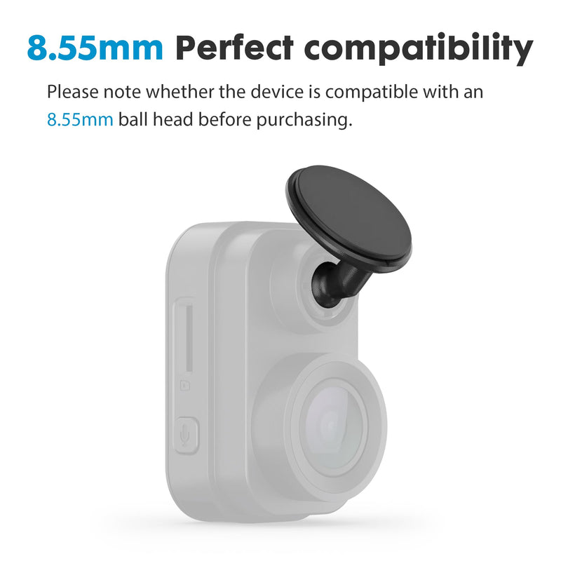 Dash Cam Mount for Garmin, 2 Pack Adhesive Windshield Mount for Mini 2,3 | High Bond Adhesive Mount for Garmin Dashcam 45,46,47,55,56,57,65W,66W,67W,X110,X210,X310,Tandem,Speak Plus Adhesive Mount*2