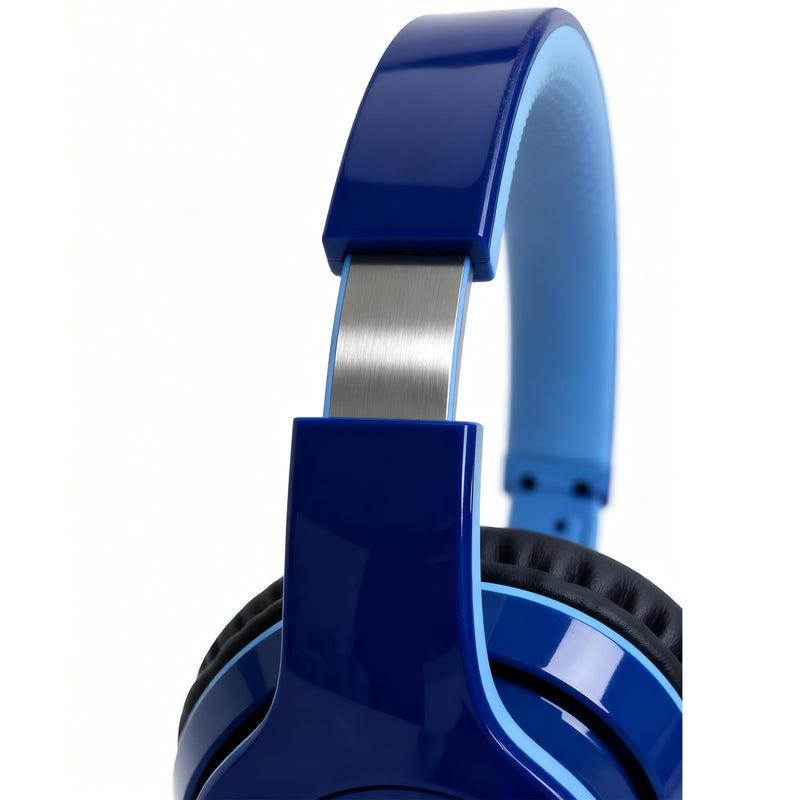 Kids Headphones for kids Over-Ear headset Limited 80/95DB 3.5mm Blue | Children's headphones, comfortable and perfect