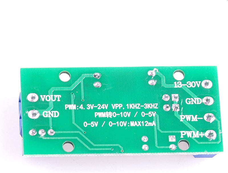PWM-to-Voltage Module 0% -100% PWM Converted to DC 0-10V Voltage Analog to Digital