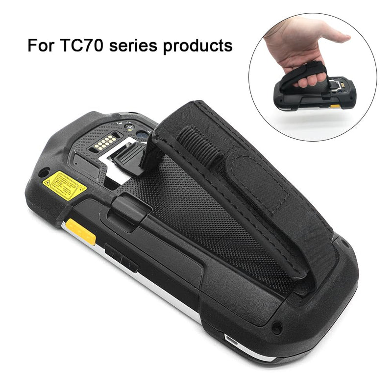 TC70 Hand Strap Replacement for Zebra Symbol TC70 TC72 TC75 TC77 TC70X TC75X Barcode Scanner Handheld Touch Mobile Computer, Wear-Resistant Handstrap (10pcs) 10pcs
