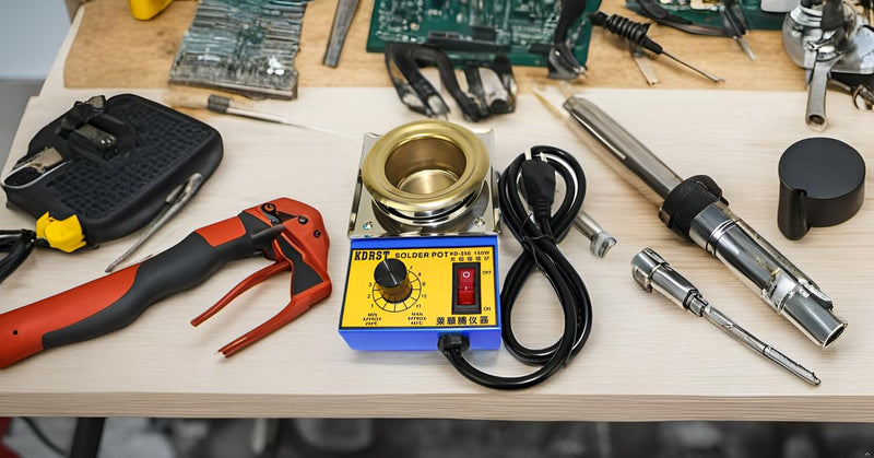 TwinkleBay Solder Pot 50mm with 500g Capactity for Welding and Soldering Bath, 110V 150W