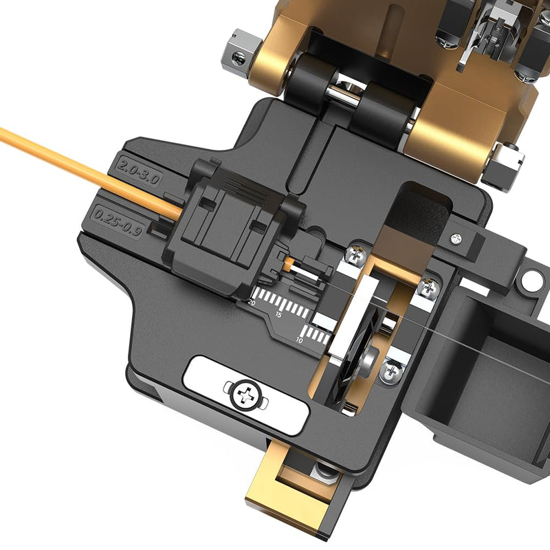 ORIENTEK Optical Fiber Cleaver Double Fixture High Precision Fiber Optic Cutting tools Wire Stripping Machine clivador fibra óptica 48,000 Cleaves (FC-30 Cleaver) FC-30 Cleaver