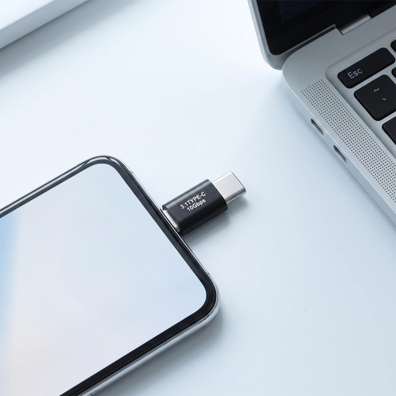 2PCS USB C Male to Male, Support 10gbbps Rate, 30V 5A C-Type Double Plug, USB C Full-Featured, Audio and Video