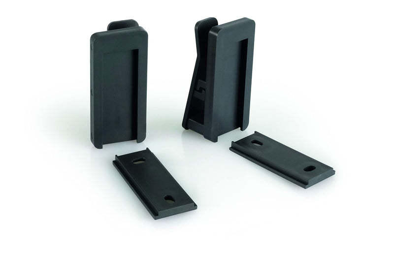 Durable VISIO Clip Universal Tablet Wall Mount - Space-Saving & Secure Tablet and Phone Docking Station - Smart Home Tablet Holder Charger Station - Compatible with Apple & Android Devices 10mm Wall Mount Clamps