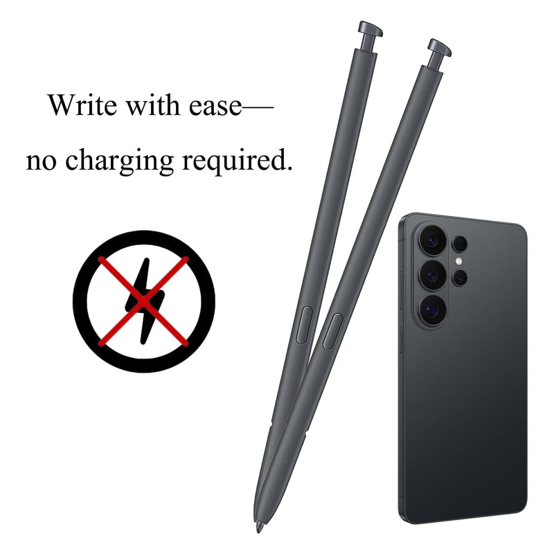 2Pcs S26 Ultra S Pen Replacement for Samsung Galaxy S26 Ultra Stylus,Black | Galaxy S26 Ultra Pen Replacement, Compatible with Samsung Galaxy S26 Ultra 5G All Versions SPen,4096 levels,EJ-PS948BBEGUJ Black