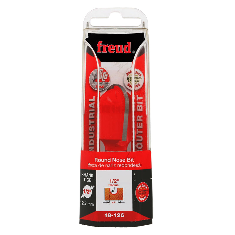 Freud 18-126: 1/2" Radius Round Nose Bit