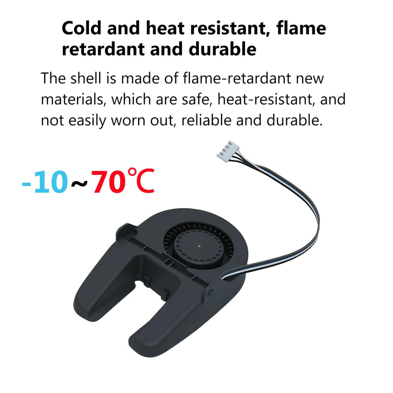 3D Printer DC24V Extruder Hotend Cooling Fan 5015 for Bambu Lab A1/A1 Mini, 50x50x15mm with Dual Ball Bearing 5.2W 0.22A, Cooling Fan with Cable Line 9000 ± 10% RPM 1