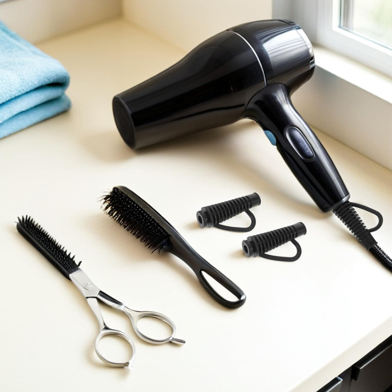Hair Dryer Cord Protector Sleeve Flexible Replacement Bend Protective Boot for Home Salon Use Cable Stress Relief Joint