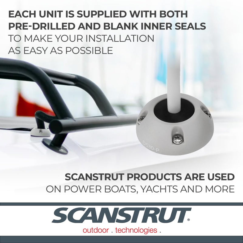 Scanstrut DS30-P Medium Cable Seal for Connectors to 1.18" and Cables 0.35"-0.55" - Plastic