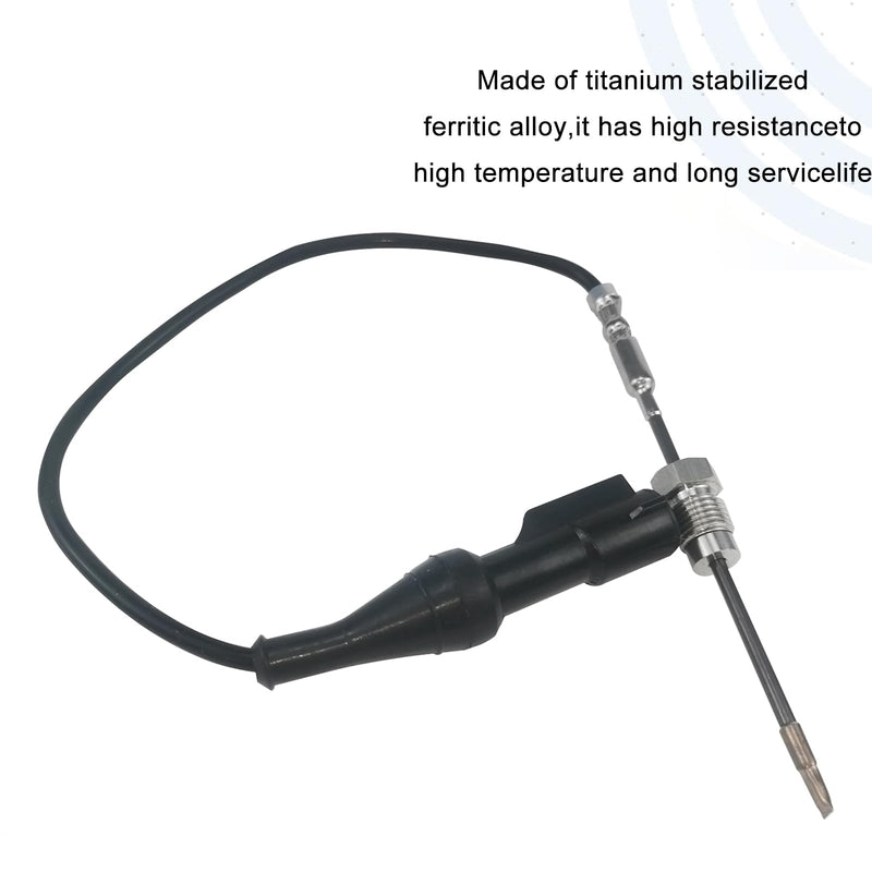 7C3Z12B591B Exhaust Gas Temperature Sensor EGT Sensor 8C3Z-5J213-D Compatible fit for 2008-2010 Ford 6.4L V8 Super Duty F250 F350 F450 F550 7C3Z5J213B 8C3Z12B591D