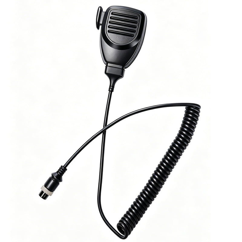 Radio Mic CB Microphone 4 Pin CB Radio Mic CB Radio Accessories Noise Cancelling Microphone for Uniden/Workman/Midland/Cobra/Retevis CB Radio