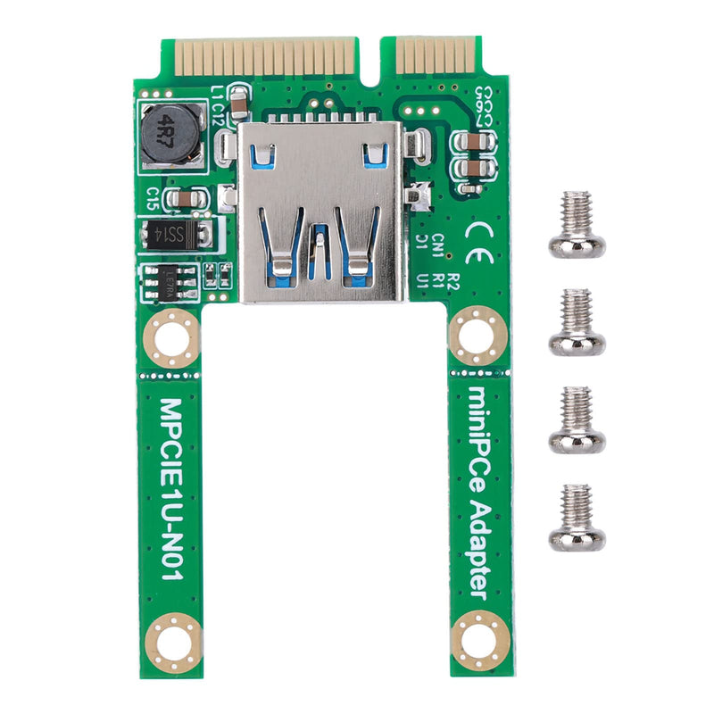 Msata Adapter, USB to Half Mini Pcie USB 2.0 Network Card, MSATA to USB Conversion Card Mini PCI - E Expansion Converter Adapter USB2.0 mPCI - E
