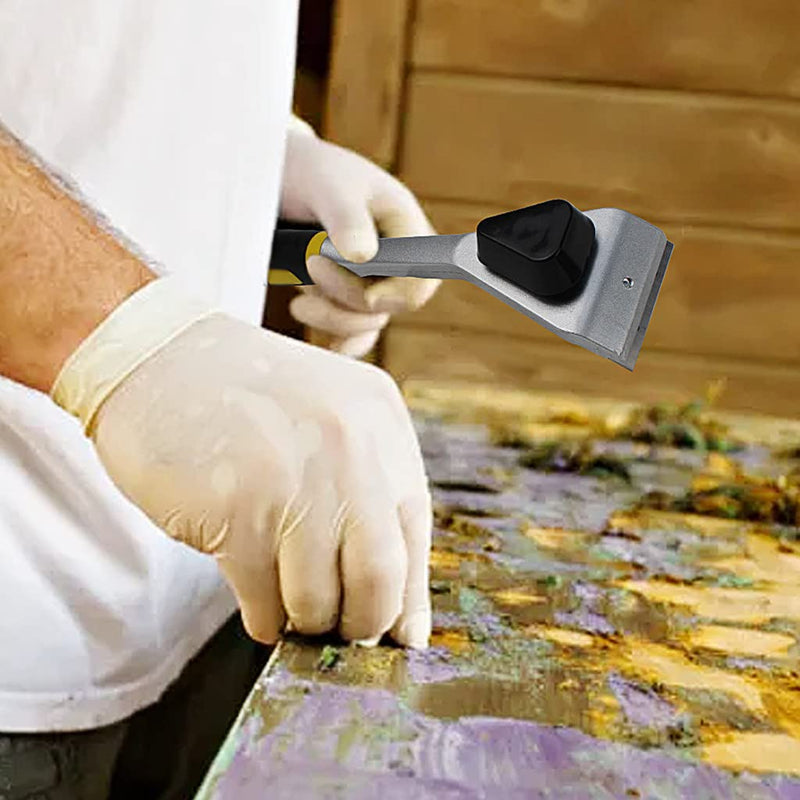 Heavy Duty 2.5" Carbide Razor Blade paint remover scraper Spealloy Decorative Painting Tool for Scraping Paint, Varnish, Wood Floor, Glue.