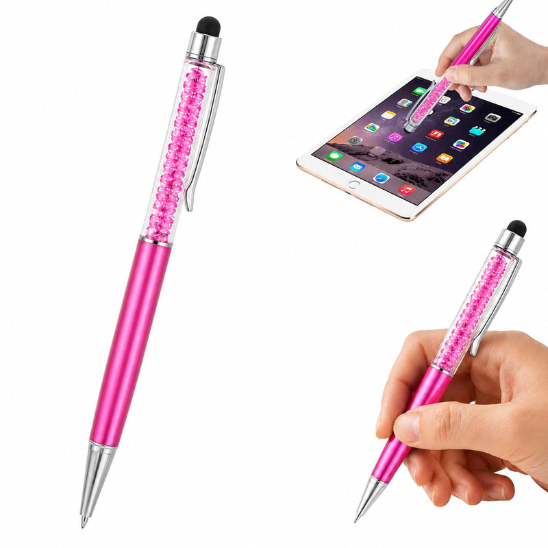 Stylus Pens for Touch Screens, High Precision Capacitive Universal Stylus | Compatible with Tablets Smartphones iPad iPhone Hot Pink