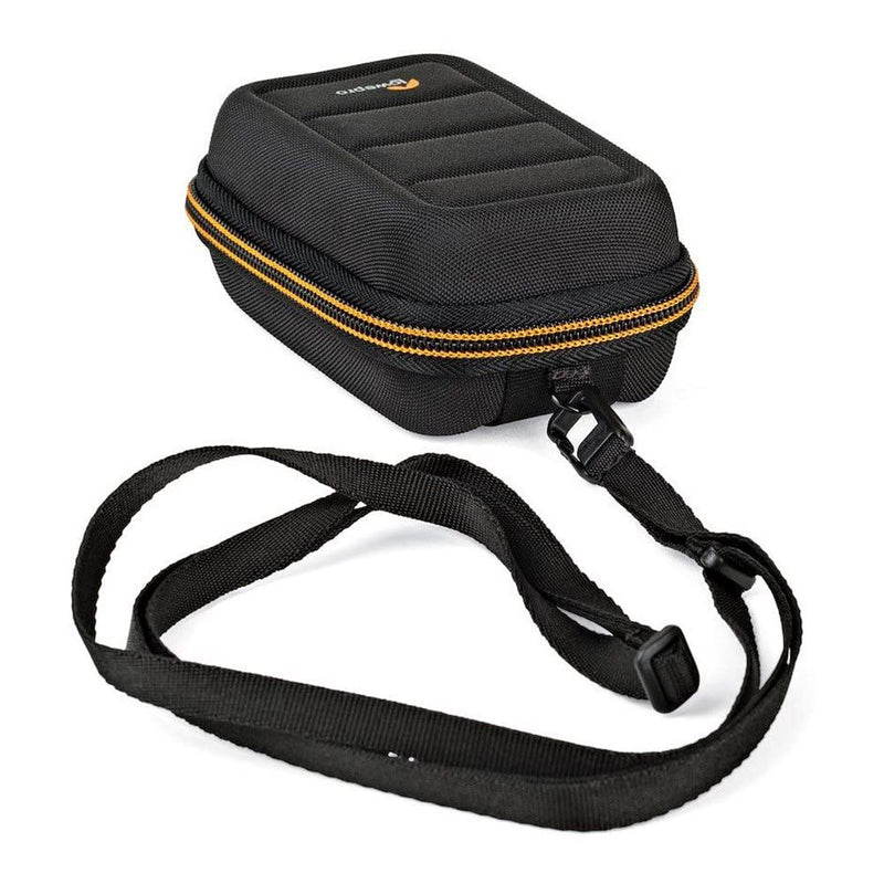 Lowepro Hardside CS 20 Case for Small CSC Cameras, Point-and-Shoot Cameras, Memory Cards & Accessories, 9.30 x 5.99 x 14.50 cm, Black