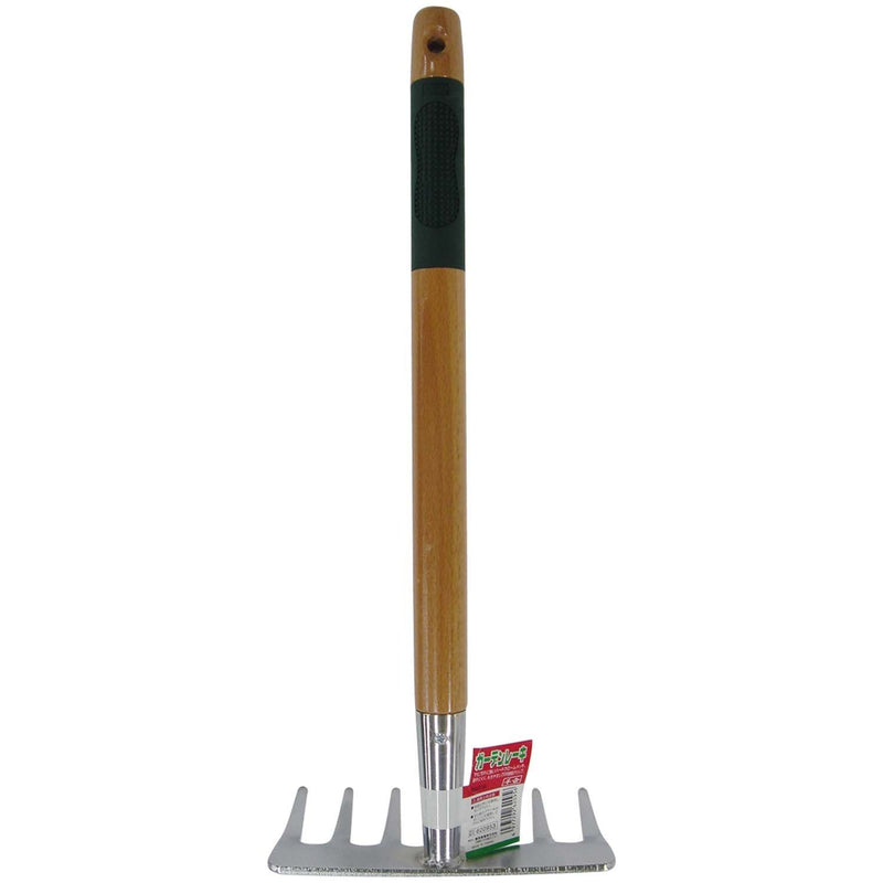 Senkichi 7-tine Garden Rake with grip SGT-8 (Japan Import)