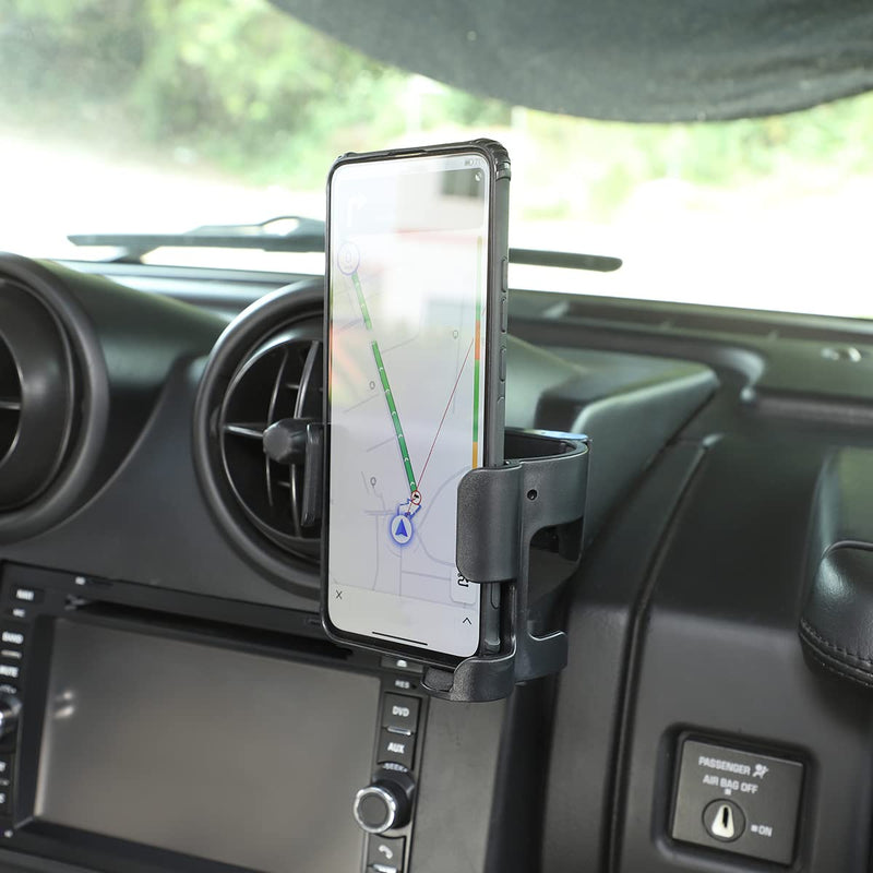 PIUGILH Car Side Vent Phone Mount, Fit for Hummer H2 2003-2007, Compatible with All Smartphone Models, Easy Installation