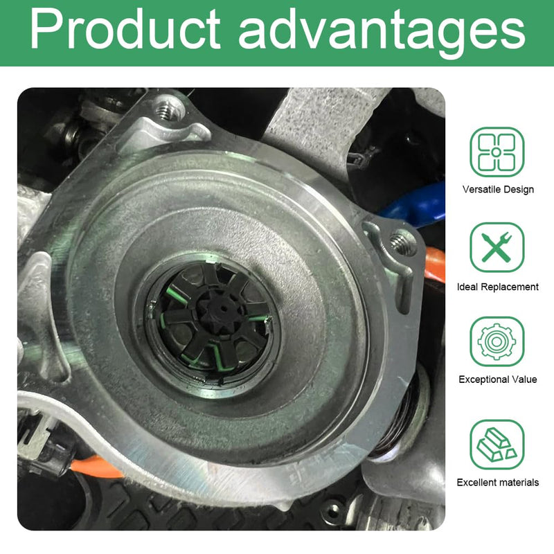 Damper Electric Power Steering Motor Shaft Kit, Steering Coupler, Steering Motor Shaft Damper and Spacer, Steering Bushing Replacement for C-HR Camry Prius OEM#4525428040 4525328130
