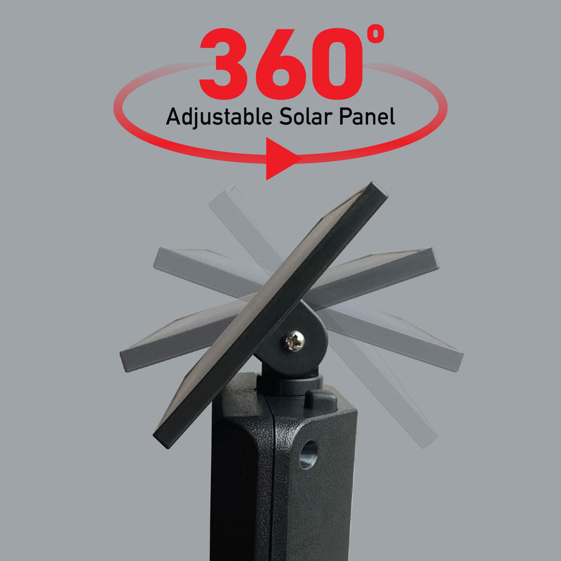 Sensor Brite Solar Powered Address Light, 360-Degree LED House Number Sign, Automatic & Adjustable Solar Address Sign, Includes 40 Numbers 4 X (0 to 9) & 26 Letters (A to Z)