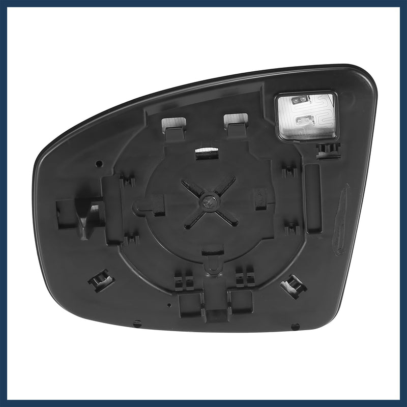 for Nissan Murano 09-14 Car Rearview Passenger Right Side Heated Mirror Glass Replacement W/Backing Plate