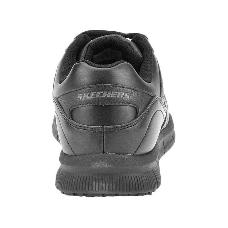 Skechers Women's Nampa - Wyola Food Service Shoe 7.5 Black Polyurethane