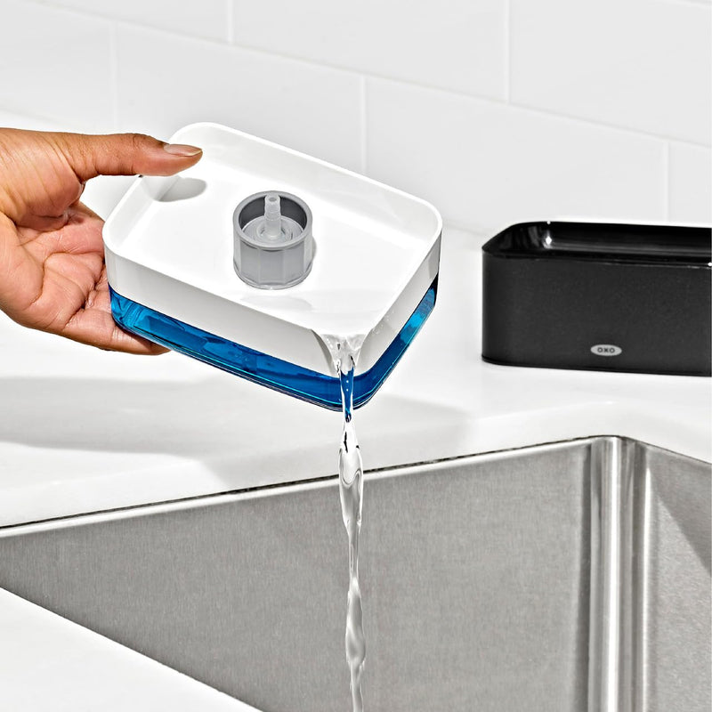 OXO Good Grips Soap Dispensing Sponge Holder - Black Matte Black
