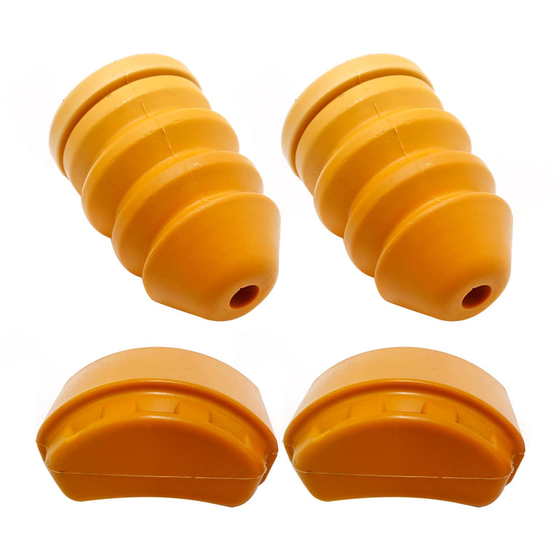 MDEOOSKY 52088684AB Front Upper Jounce Bumper Rubber Kit, Front Bump Stop, Jounce Shock Bumper Stop Replacement for Jeep Liberty 2002-2007, 52088705AB