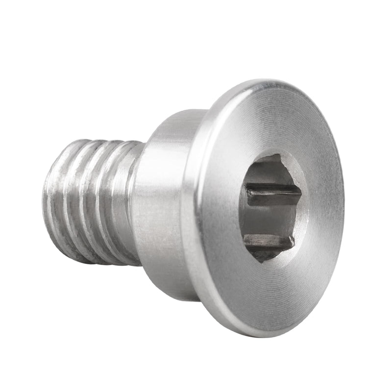 Bevinsee Brake Disc Rotor Screw 34211161806 Compatible with BMW E36 E46 E90 E91 E92 E93 E39 E60 E61 E88 F30 Z3 Z4 320i 323i 328i 330Ci 330d 330xi 335i 525i 530i, Stainless Steel Retaining Screw Stainless Steel-1