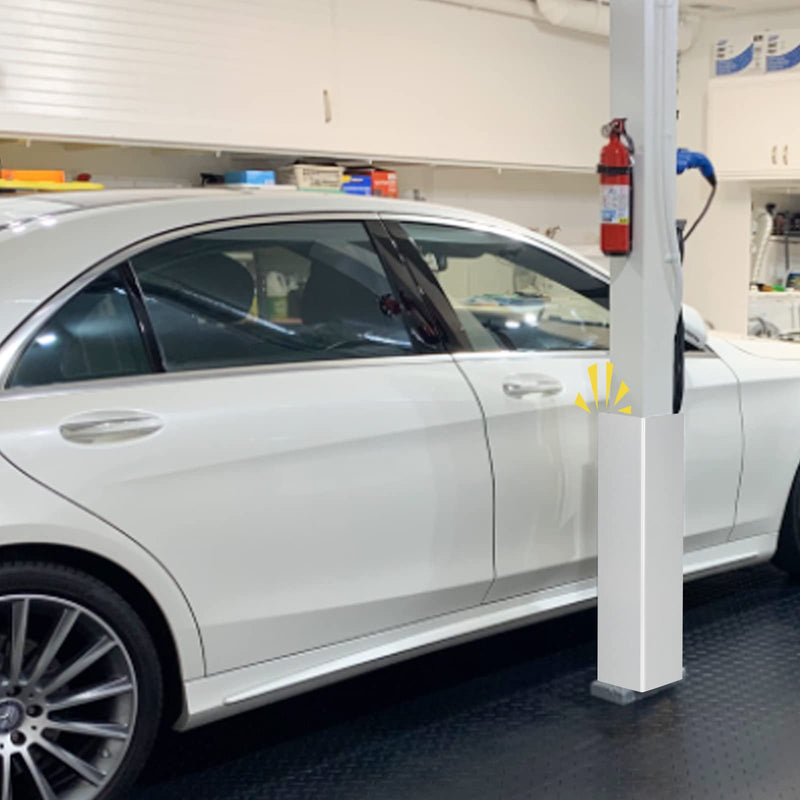 Garage Wall Protector Foam Corner Guard for Parking Garages - Wall Edge Protector Protect Your Car - Garage Wall Corner Edge and Bumpers Guards 4 Pack