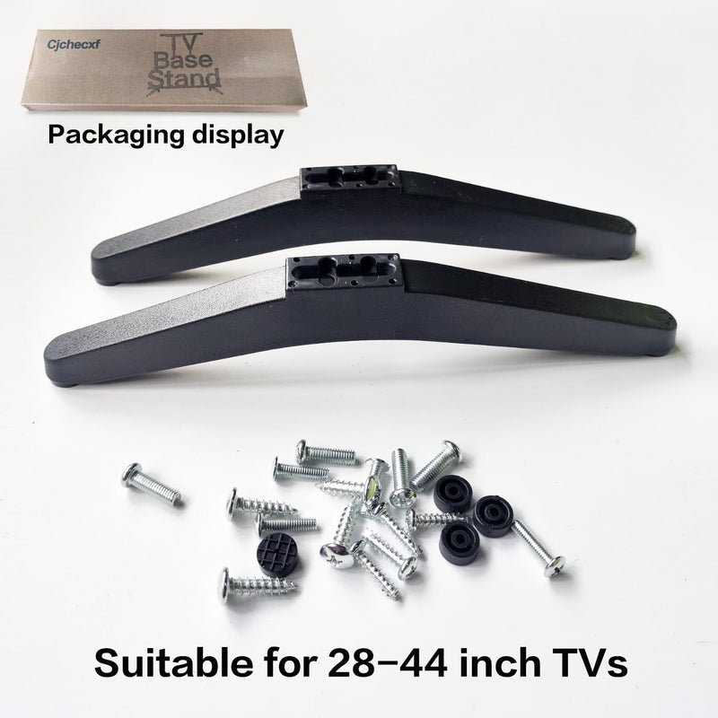 Replacement TV Stand for Roku 28-43" TCL/Onn, Anti-Slip | TV Stand Legs Universal Replacement TV Feet Durable & Easy to Install for TCL Roku TV Legs Fit for 28-44inch