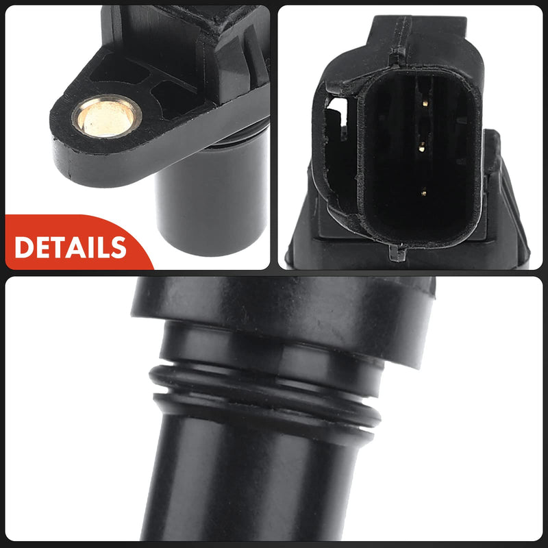 A-Premium Engine Camshaft Position Sensor Compatible with Mazda 3 2007 2008 2011 2012 2013, 6 2006-2007, CX-7 2007-2012, L4 2.3L, Replace# L3K918230A