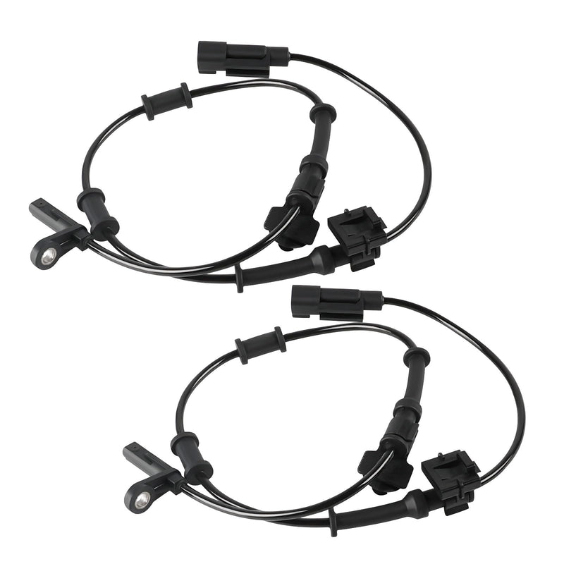2 Pcs ABS Wheel Speed Sensor Compatible with Dodge Challenger Charger 2015 2016 2017 2018 2019 2020, Chrysler 300 2015 to 2020, Front ABS Sensor, Replacement for 68199987AC, 68199987AA