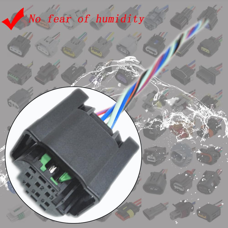  [AUSTRALIA] - Throttle Body Connector Harness Plug S20160 977-354 Fits 2003-2009 Replacement for Volvo C70 S60 S80 V70 XC70 T5 XC90 T5