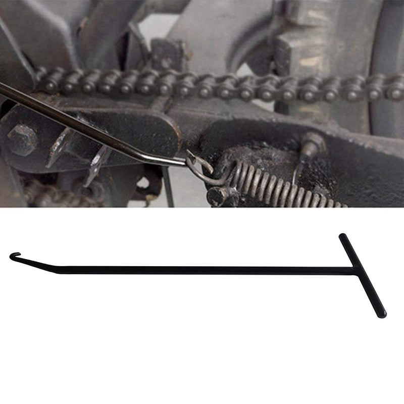 10 In/25 cm Exhaust Spring Puller Tool, Motorcycle Exhaust Spring Hook T Handle Spring Puller Removal Tool Pipe Spring Puller for Motorcycle Muffler Snowmobile ATV Dirt Bike 10in Exhaust Spring Puller