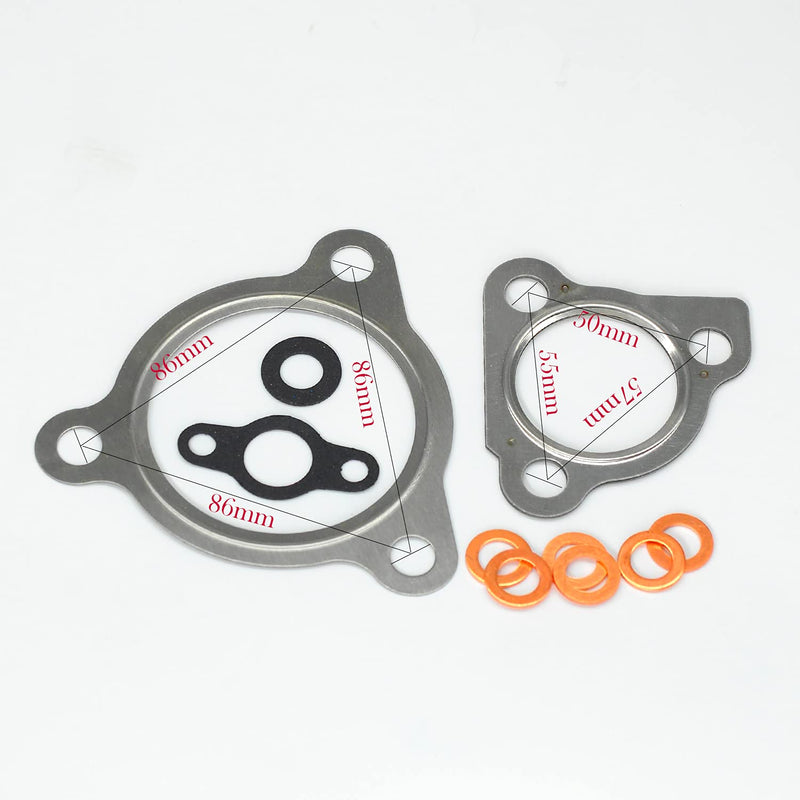 Turbo Stainless Steel Gasket Fits Audi A4 / FIT VW Passat 1.8T K03 K04 53049880015 53039880005 53039880029 Turbocharger