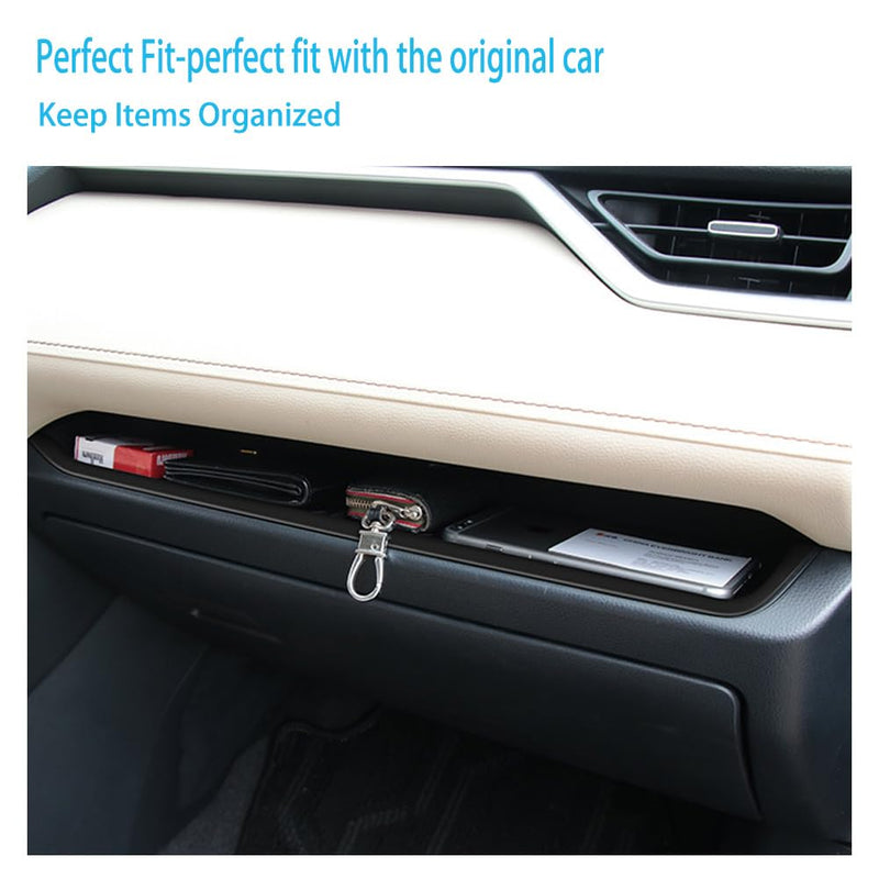 Center Console Organizer Tray,Passenger Storage Organizer Mat,Glove Box Storage Organizer Tray Compatible with Toyota RAV4 2022 Accessories 2024-2019