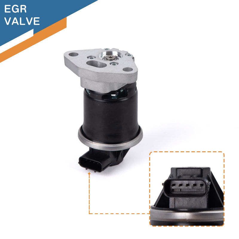 EGR Valve Exhaust Gas Recirculation for Honda Ridgeline HR-V Pilot Civic Accord Crosstour Passport 2013-2020 for Acura ILX MDX RDX RLX TLX 2013-2022 Replaces 18011-R1A-A00 EGV1248 2-26921