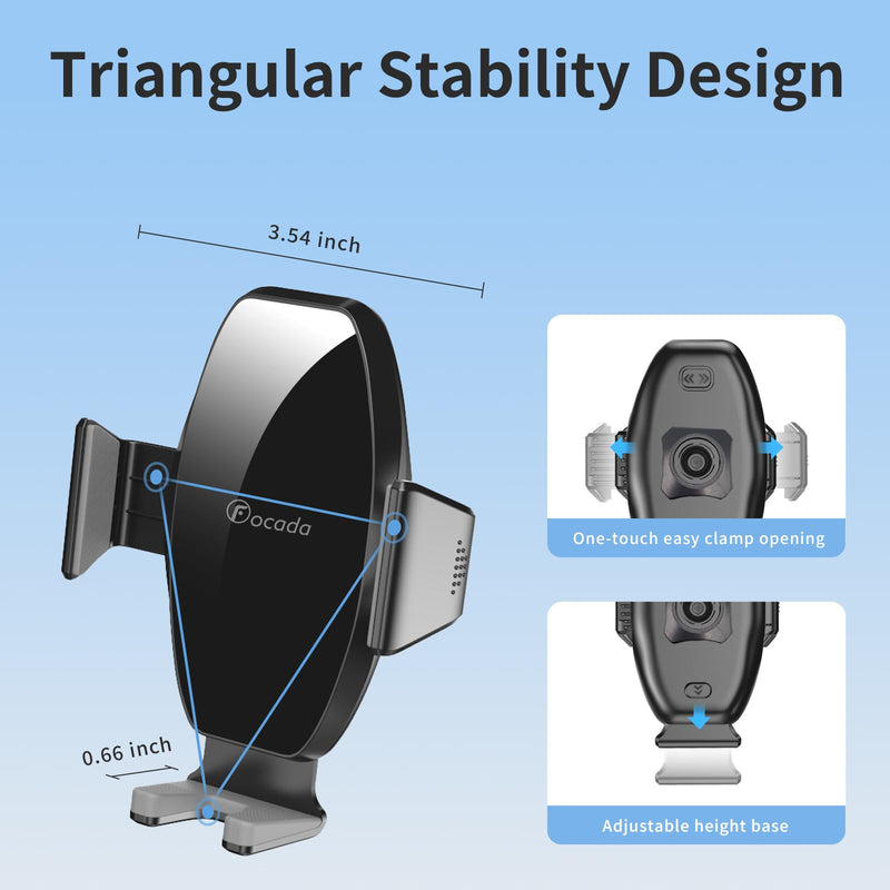 Car Phone Holder for Mercedes Benz E-Class 2016-2023 & CLS 2018-2023,Vehicle-Specific Right Air Vent Phone Mount with Stable Clamp Design, Does Not Block Air Vent or Buttons, Mercedes Benz Accessories clip phone holder