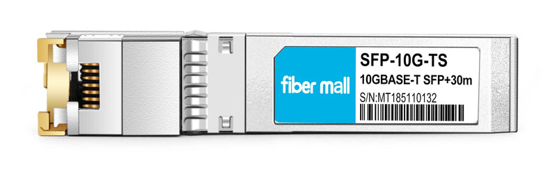 10G SFP+ to RJ45 for Cisco Meraki MA-SFP-10G-T 10GBASE-T SFP+ Copper RJ-45 30m Transceiver Module 10GBase-T: 30m