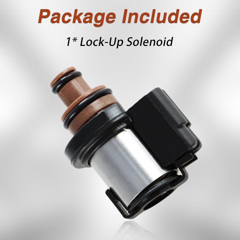 Torque Converter Lock-Up Solenoid (12-13Ω) Compatible with Subaru Legacy Outback Impreza Forester Crosstrek Lineartronic CVT TR580 TR690 Transmission Replace#: 31706AA030