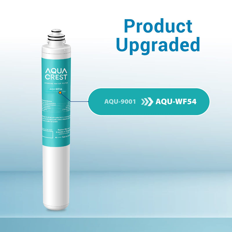 AQUA CREST 9001 Under Sink Water Filter, Replacement for Moen 9001 PureTouch, AquaSuite Microtech 9000, 750 Gallons or 6 Months