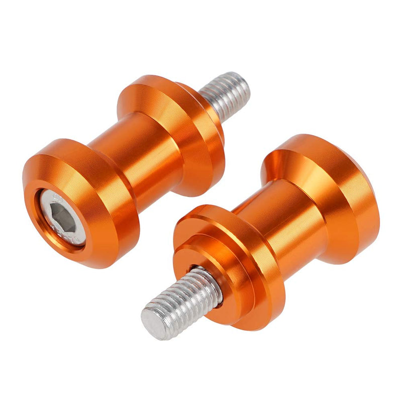 NICECNC Orange M10 XP1.5 SwingArm Spool Bolts Slider Compatible with KTM 690 SMC R/Enduro R 2019-2023,790 890 Duke/Adventure R 2018-2023,250/390 Duke 2018-2021